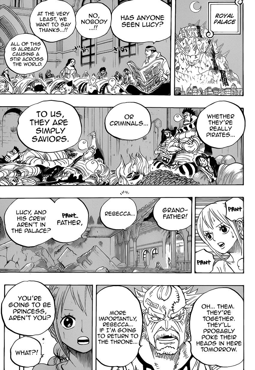 One Piece, Chapter 795 image 04